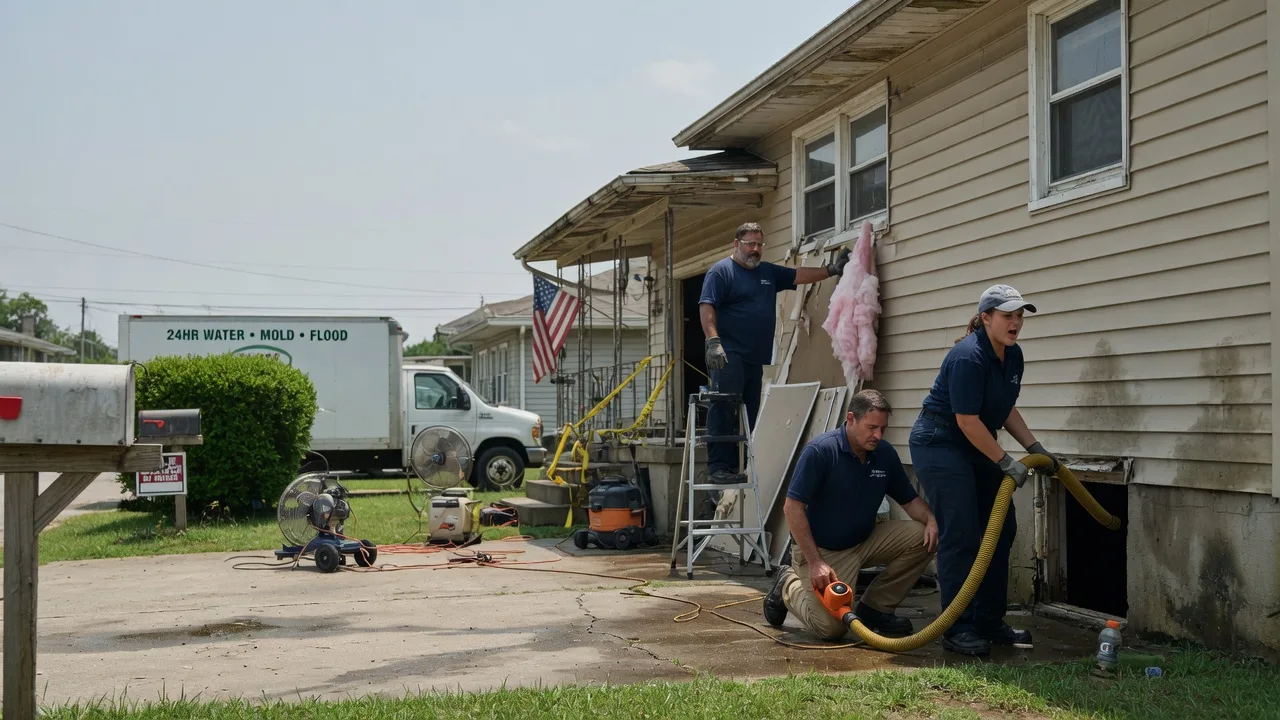 Water Damage Repair in Grover Hill, OH near me
